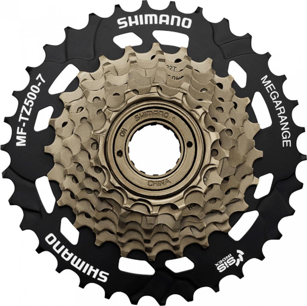 Shimano TZ500 Schraub-Zahnkranz 7-fach 14-34 Zähne - zuverlässige Schaltperformance