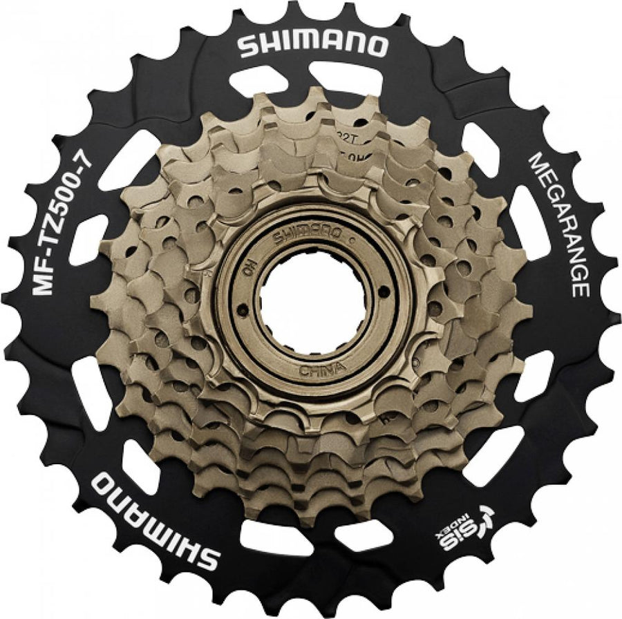 Shimano TZ500 Schraub-Zahnkranz 7-fach 14-34 Zähne - zuverlässige Schaltperformance
