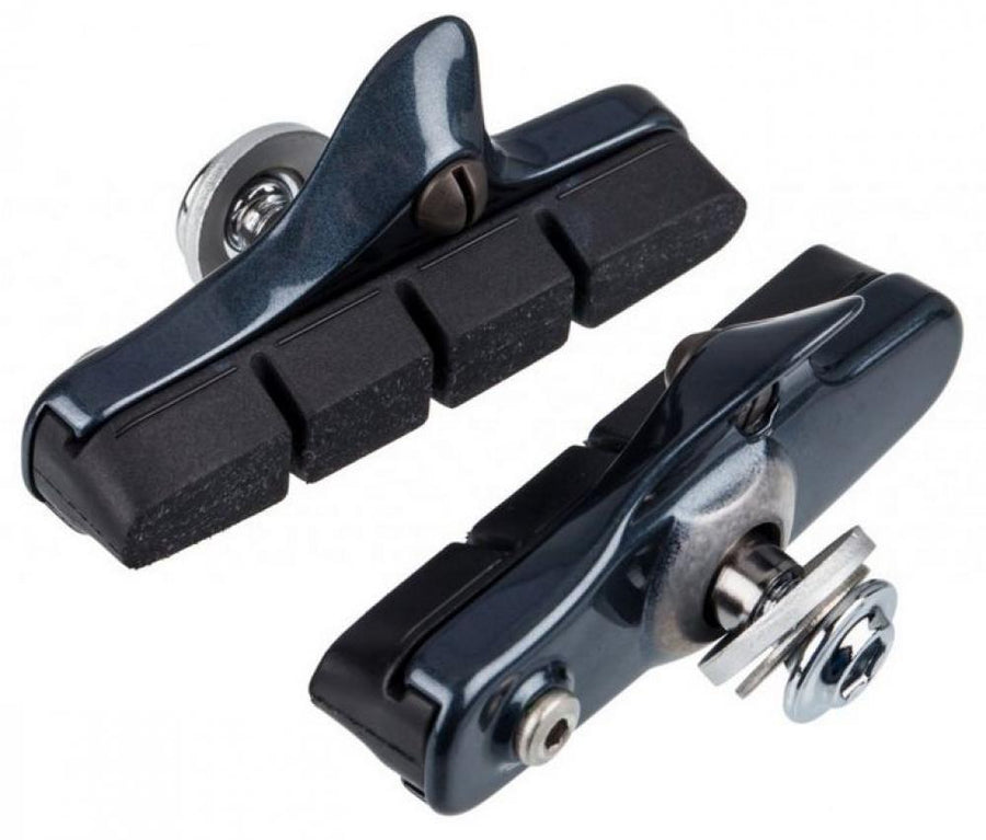 SHIMANO Bremsschuh R55C4 105 Cartridge BR-R7000 Silber - Präzise Bremsleistung für Alufelgen