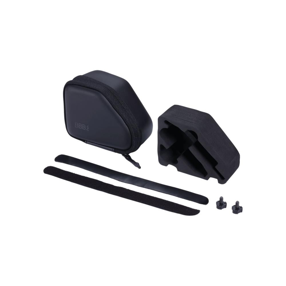 BBB Cycling BBB minibag AdaptCase 11.7x7x9cm - 11 schwarz - kompakte Fahrradtasche für wichtiges Zubehör