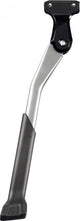 Ergotec Hinterbauständer Fahrrad 26 bis 28 Zoll silber schwarz Edelstahl Alu