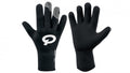 Prologo Langfingerhandschuh Drop Neopren schwarz, Fahrradhandschuhe, Vorder- und Rückseite mit Touchscreen-Fingerspitzen.