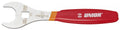 Unior 1706-DP-US Flachschlüssel für Federbeine, red