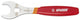 Unior 1706-DP-US Flachschlüssel für Federbeine, red