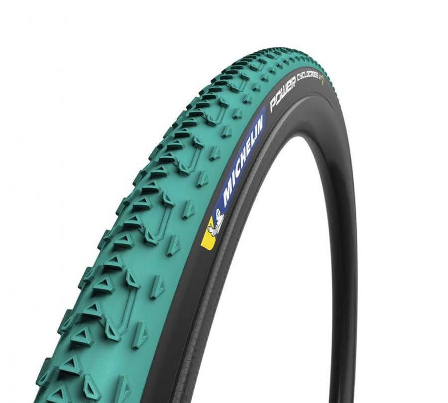 Michelin Reifen Power Cyclocross Jet 28x1.30" 33-622 grün/schwarz TLR faltbar