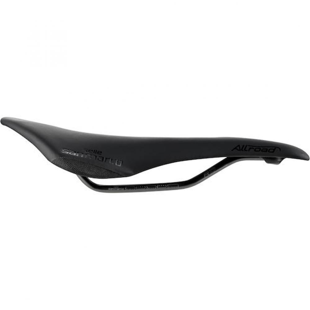 Selle San Marco Sattel Allroad Racing 146 x 268 mm Schwarz - komfortabler Gravel- & Road-Sattel