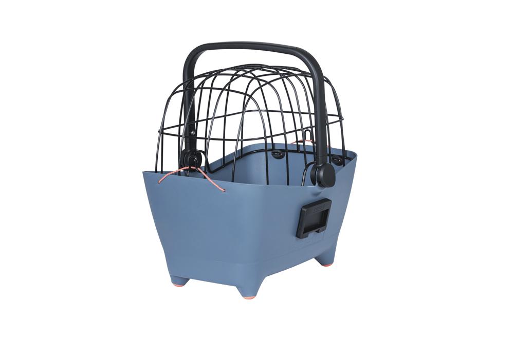 Basil Buddy KF Hundefahrradkorb - 32 l, Faded Denim