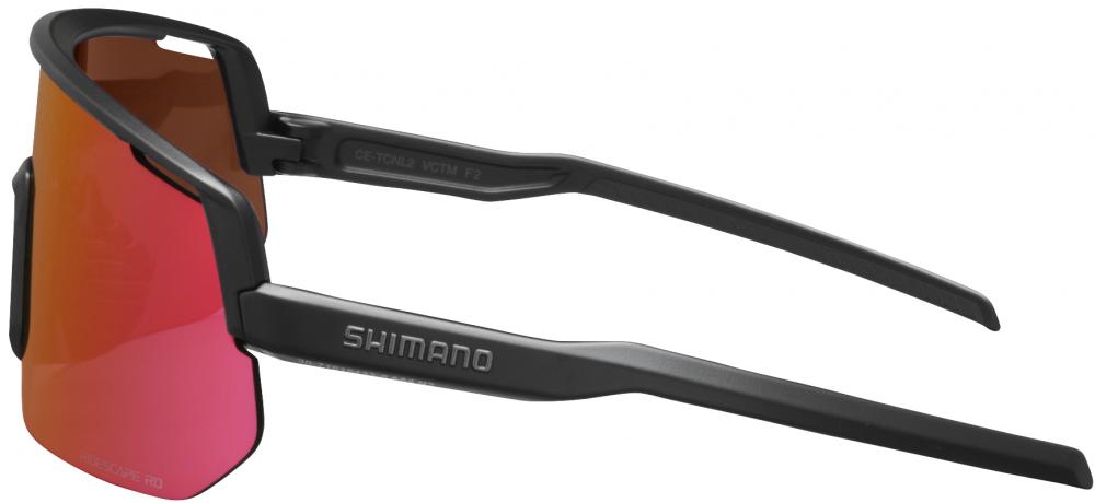 SHIMANO TECHNIUM L MATTE BLACK RIDESCAPE RD Brille - Größe L