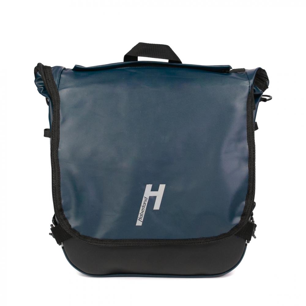 Haberland Bike-Rucksack Sporty blau/reflex - vielseitiger Fahrradrucksack mit Regenschutz