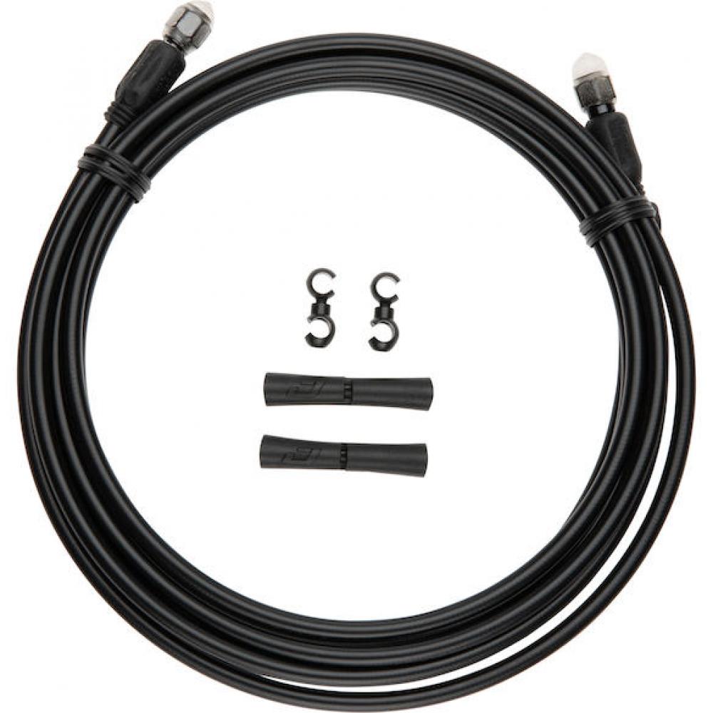 Jagwire Bremsleitung Pro Hydraulic 3000 mm Stealth Black - leistungsstarke Hydraulikleitung