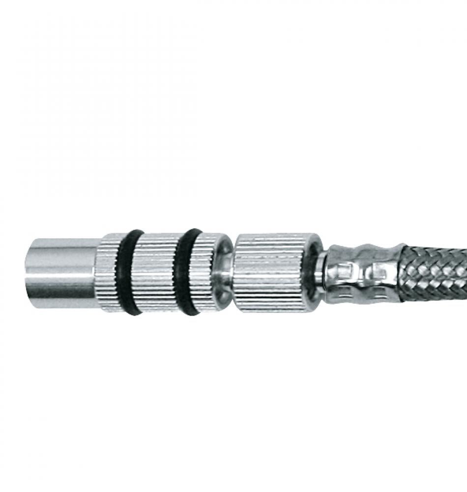 SKS Pumpe USP Profi-Dämpferpumpe aus Aluminium mit Präzisionsmanometer - T-Griff Druckablassschraube bis 22 bar für Auto-/Schraderventile