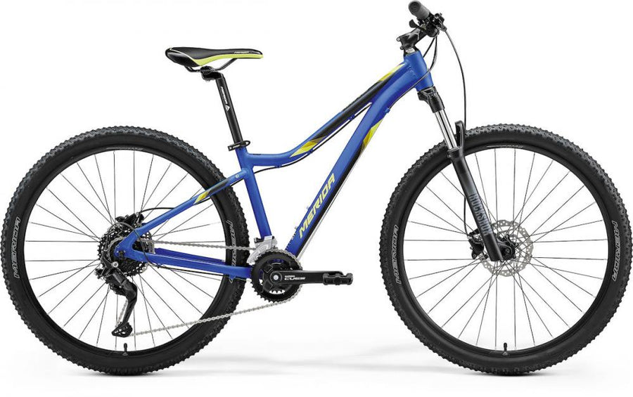Merida MATTS.60 I1 dunkel-blau/gelb S - vielseitiges Hardtail-MTB für Alltag und Trail