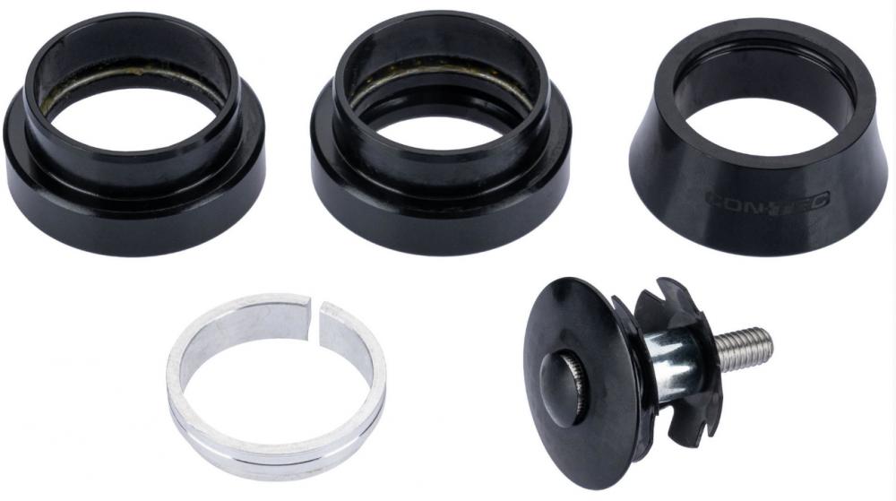 CT STEUERSATZ AHS-30 1 1/8" STAHL SCHWARZ