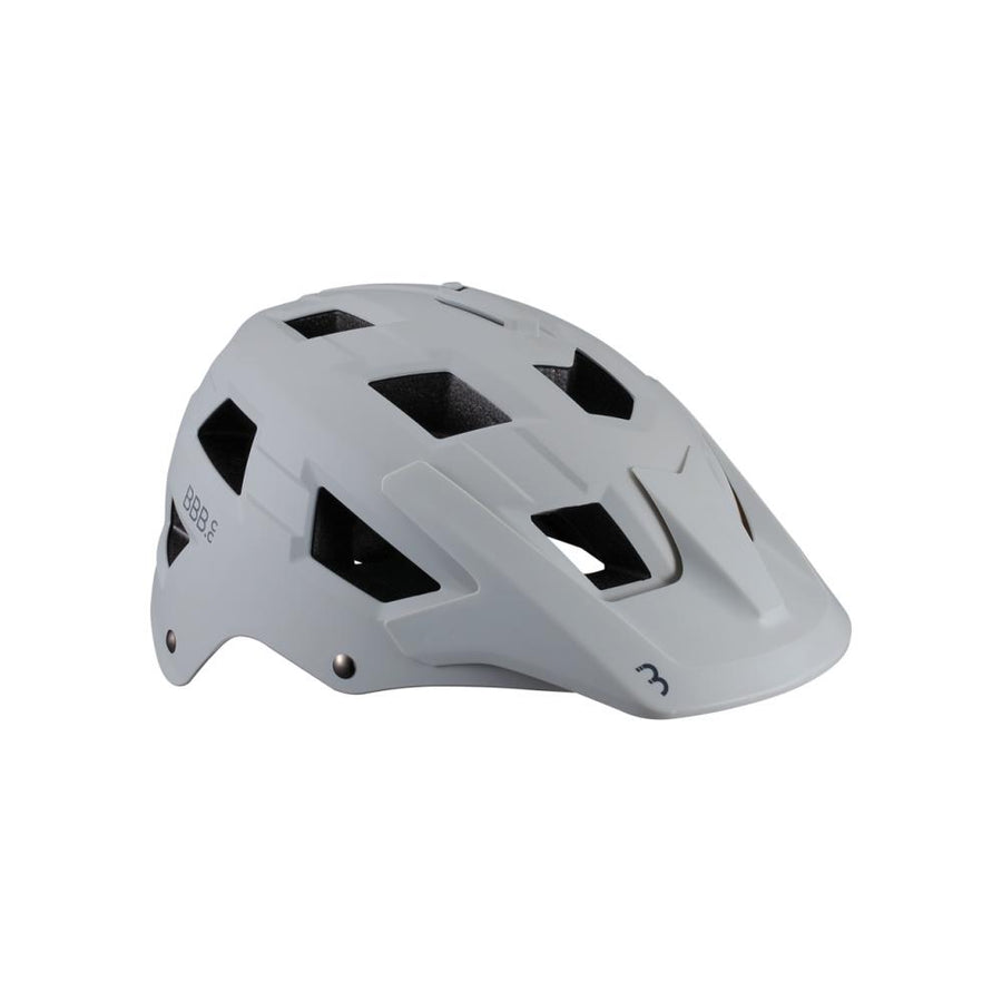 BBB Cycling BBB Helme Nanga M (54-58cm) matt grau - sicherer MTB-Helm mit extra Schutz