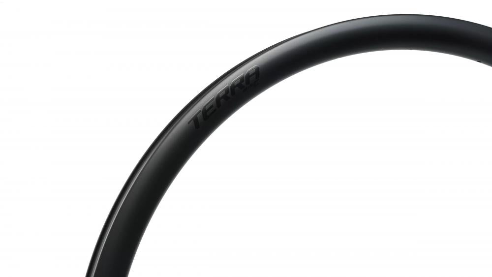 TERRA C Carbon Laufrad 700C Hinterrad 24H Disc 25mm - Satin Carbon