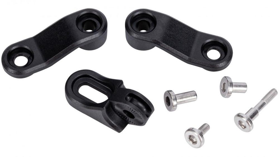 CONTEC DLUX Ersatzhalterung 3-teilig - Edelstahlhalter für DLUX-Scheinwerfer, inkl. Schrauben