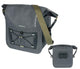 Basil Lenkertasche Navigator Storm KF schwarz 11 Liter - Wasserdichte Fahrradtasche mit KlickFix-System - City-Tasche