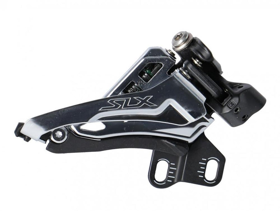 SHIMANO SLX FD-M7100 2-fach MTB Umwerfer Direktmontage tief Front-Pull für präzise Kettenführung am Mountainbike.