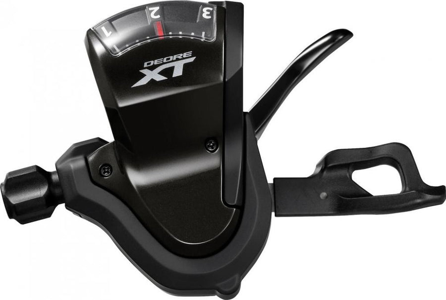 SHIMANO Schalthebel DEORE XT Trekking SL-T8000 3-fach Links Schelle - für Dreifach-Kurbeln