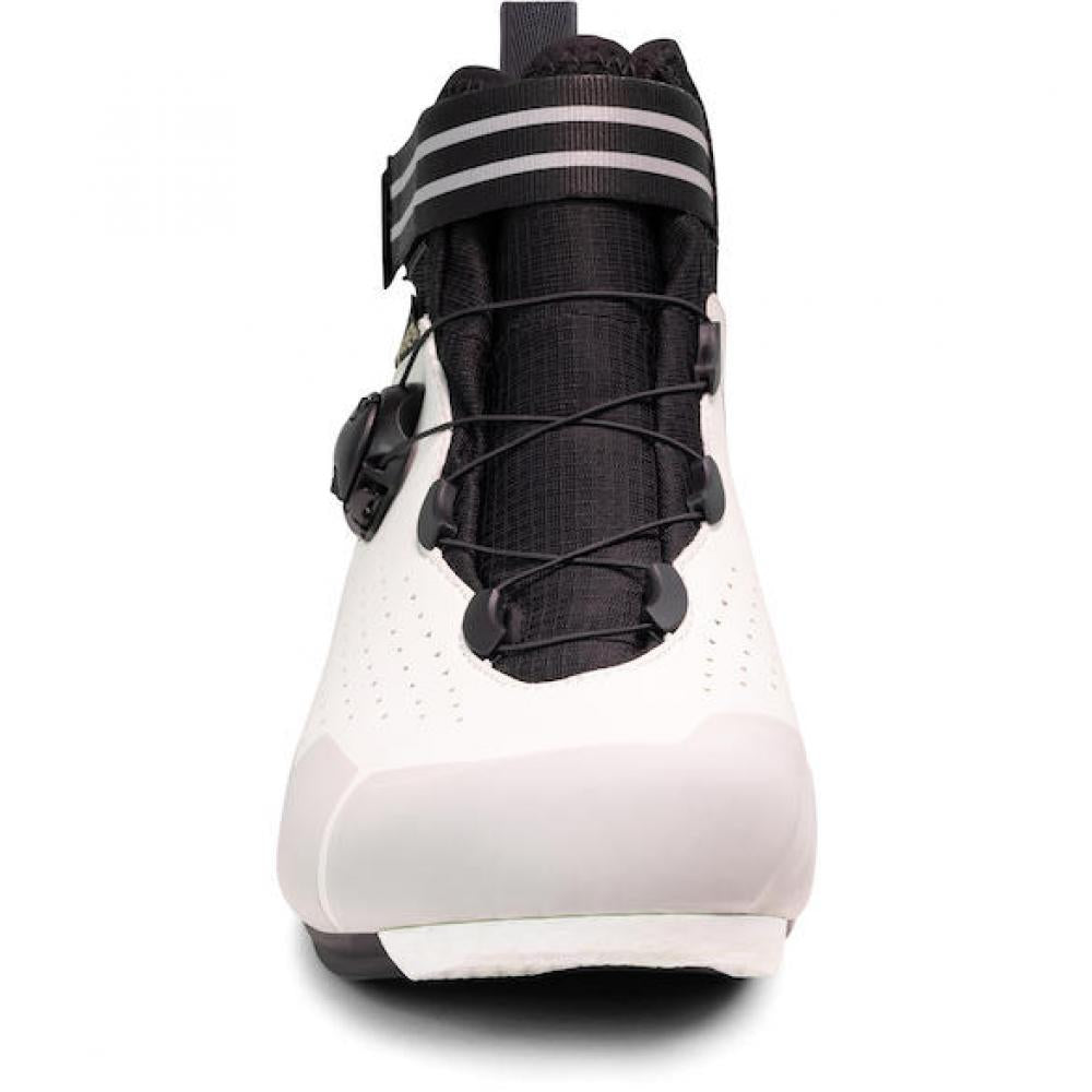 Sidi ROAD NIX white/black 47 Weiß/Schwarz - warmer Rennradschuh mit Steifigkeitsindex 9