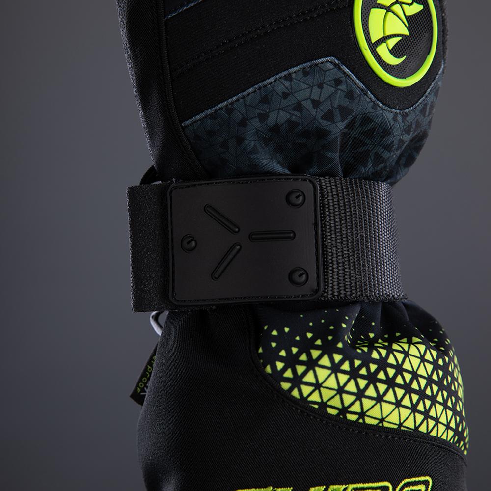 CHIBA Board Mitten - wasserdichte Primaloft Snowboard-Handschuhe, Größe 8, dk. grau/n