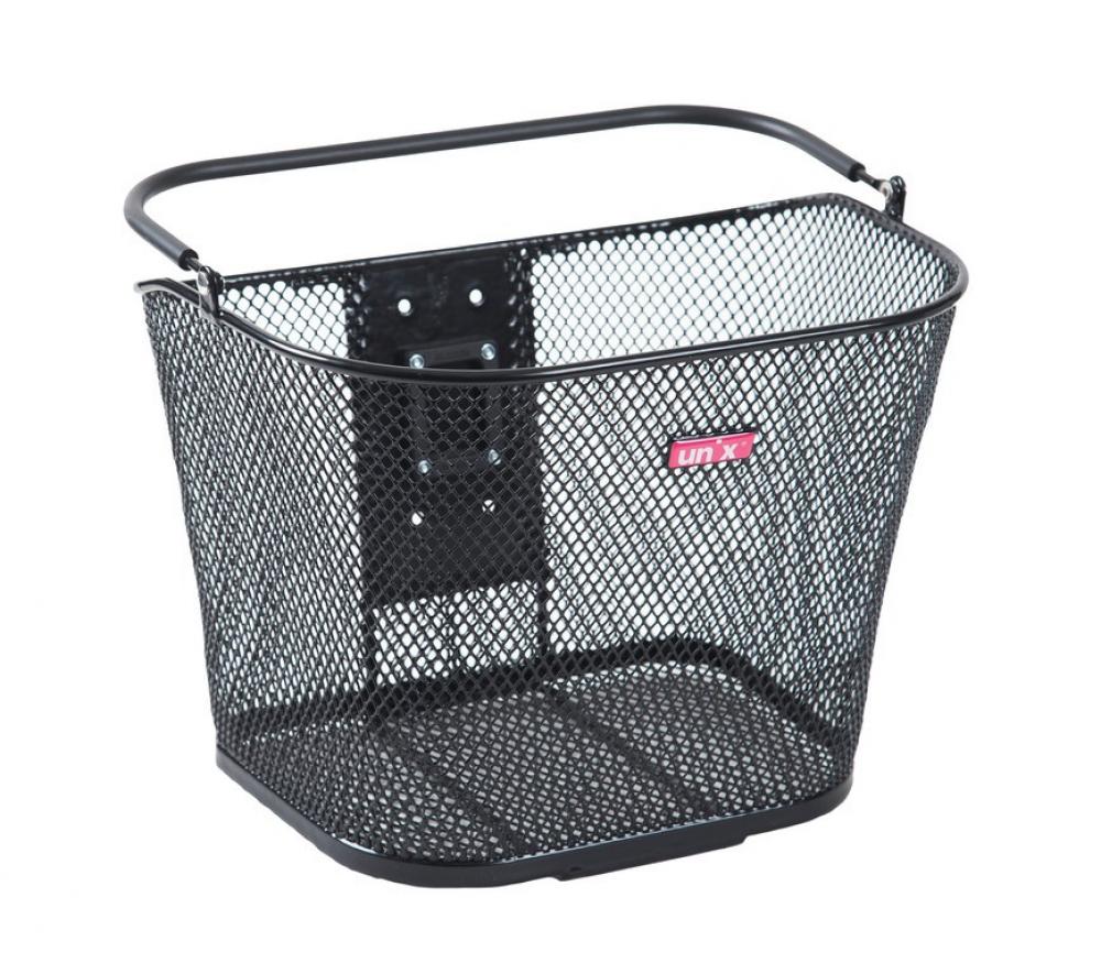 Unix Vorderradkorb Flavio KLICKfix Schwarz 35x36x25 cm