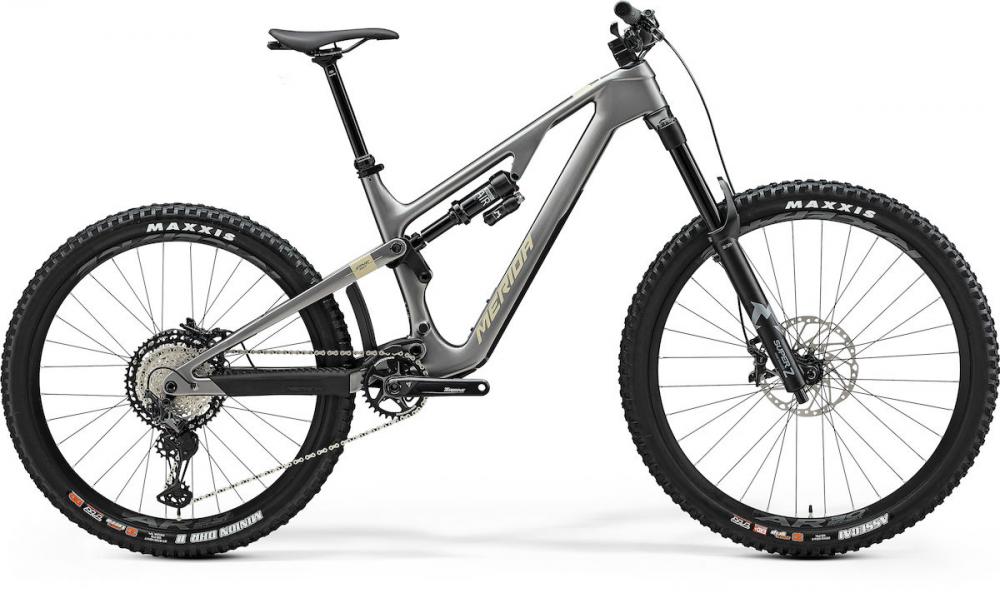 Merida ONE-SIXTY 7000 III1 S gunmetal grey (earth powder) - Enduro Fully für anspruchsvolle Trails