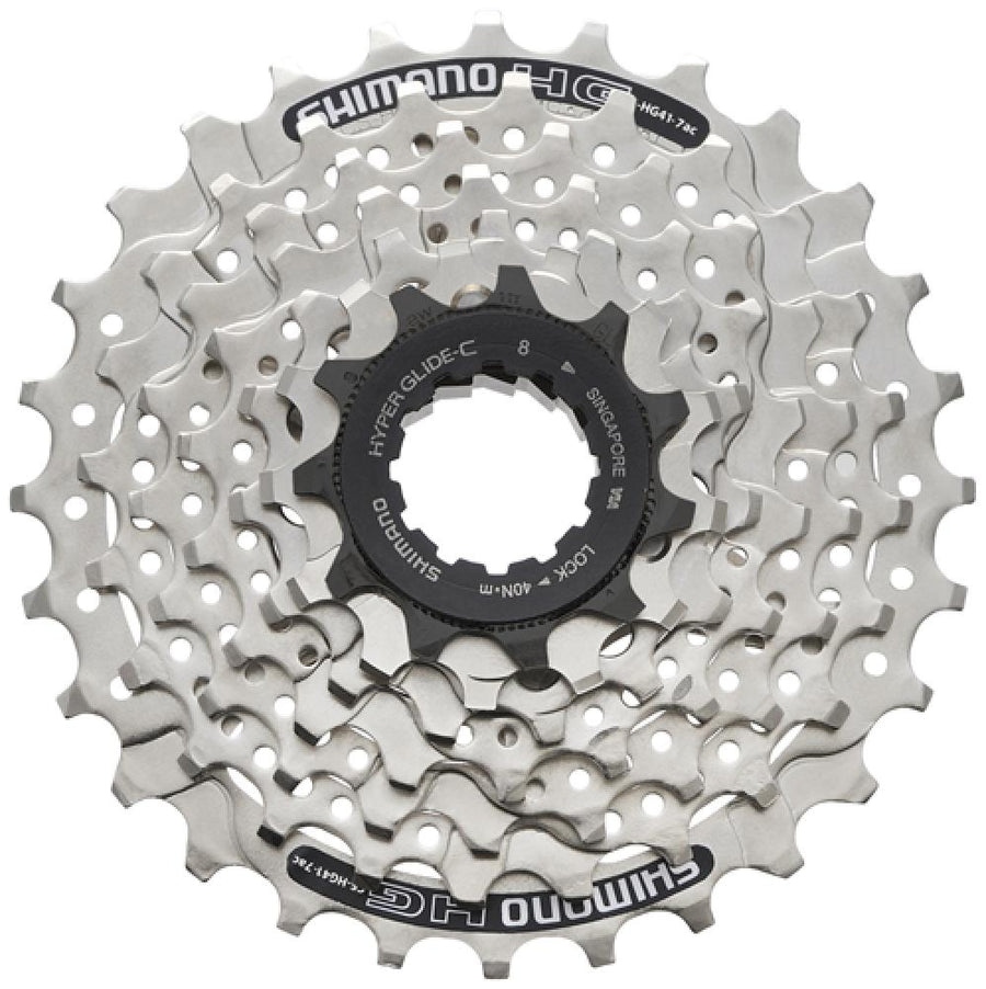 SHIMANO 10 Stück Werkstattpackung Kassette CS-HG41 Kassette - 7-fach, 11-28 Zähne, 28 Zähne