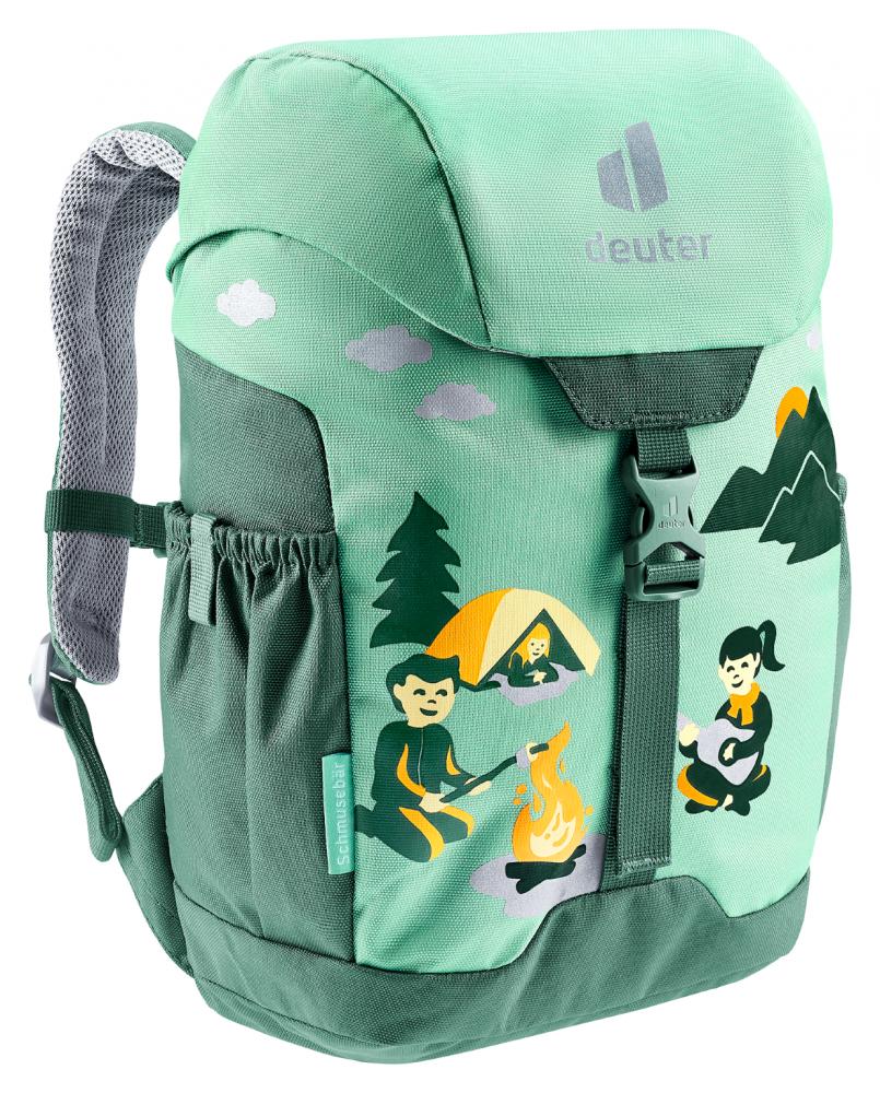 Deuter Schmusebär Kinderrucksack 8 Liter spearmint-seagreen - Leicht, ergonomisch, sicher