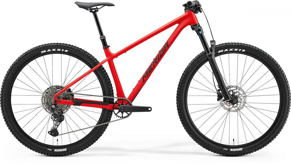 Merida BIG.NINE TR 600 III1 matt M MATT RED(BLACK) - modernes Hardtail für Trail-Performance
