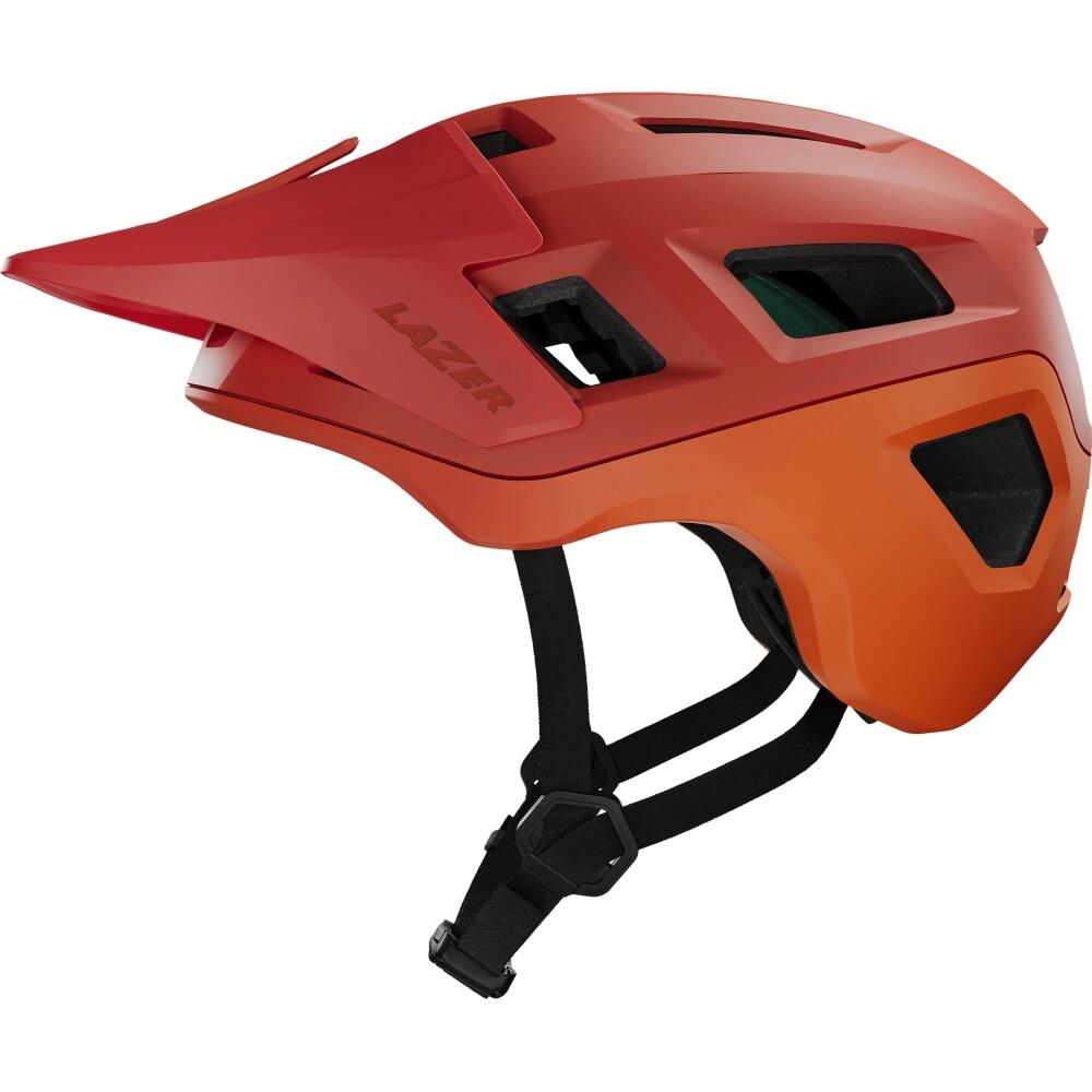 LAZER Helm Coyote KinetiCore MTB Matte Rust Orange (M) - sicherer Trail-Helm der aktuellen Generation