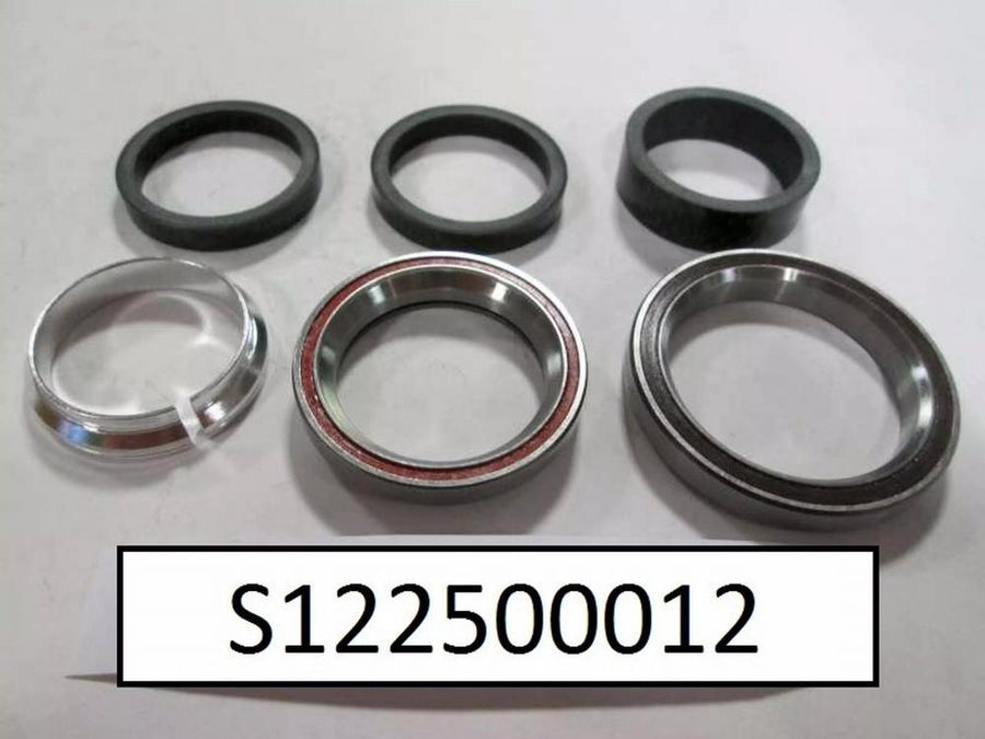 HDS COMPLETE Steuersatz - Integriert 1-1/8" auf 1-3/8" mit Carbon Spacern - Unbekannt