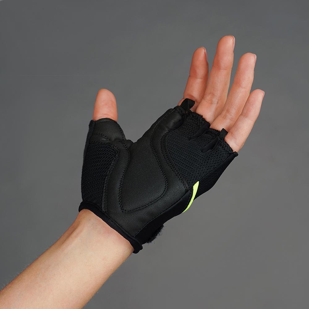 CHIBA Youth - Radhandschuhe XS/S schwarz, atmungsaktiv & gepolstert