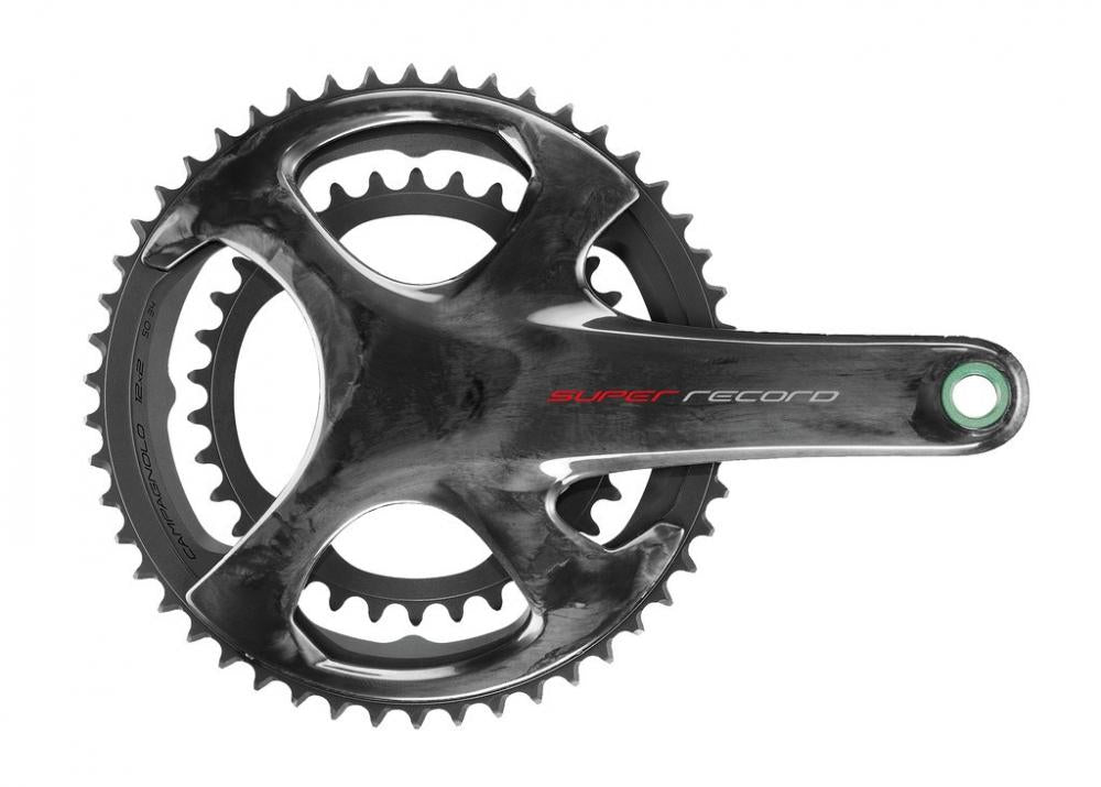 Campagnolo Kurbelgarnitur Super Record 12-Fach Ultra-Torque TI FC19-SR12293 39-53 Zähne 172.5mm