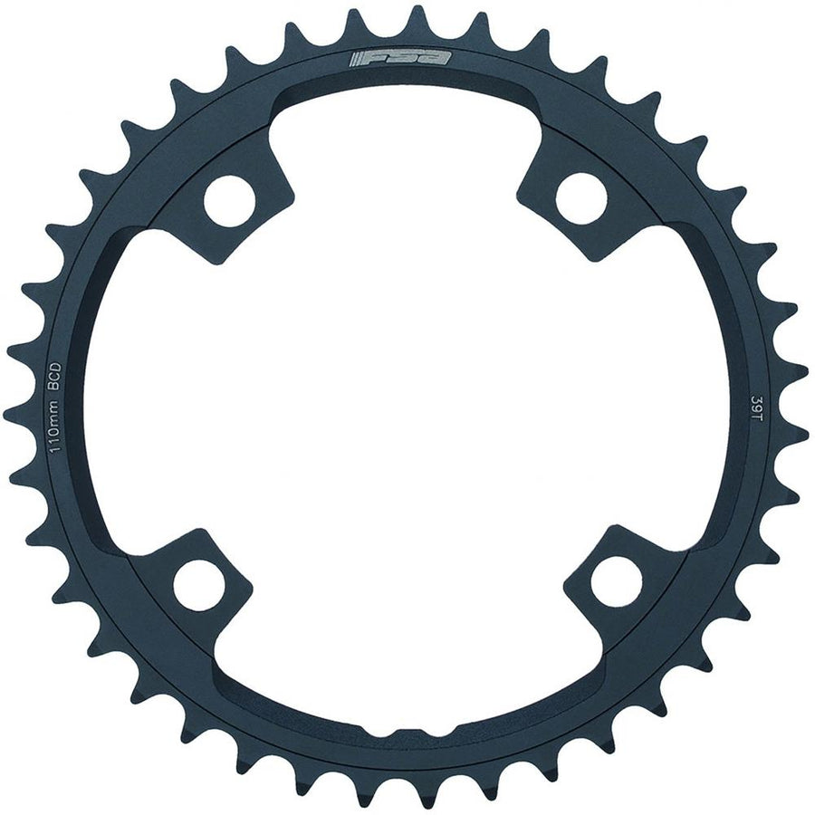 FSA Kettenblatt Road Powerbox/SL-K ABS 4-Arm 110 mm x 39 T Stealth Black - CNC-gefräst