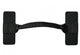 Basil Additional Handle Tragegriff schwarz 26x12cm - Ergonomischer Transportgriff für Fahrradkörbe - Zubehör