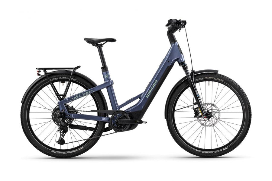 WINORA YAKUN X10E Low 600 Wh - L/51 night purple