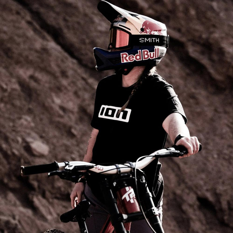 ION Bike ION Women MTB Jersey Logo DR Shortsleeve 34/XS 47223-5041 - T-Shirt