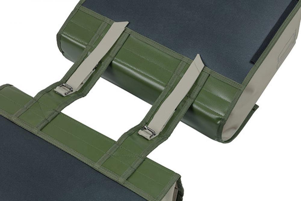 Basil Doppeltasche Urban Load green 46x40x17 cm 48l - Doppelpacktasche