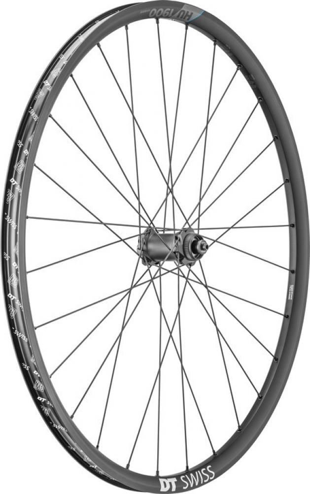 DT Swiss Laufrad HU 1900 SPLINE 29" 622 x 25 mm schwarz - robustes E-MTB Utility-Laufrad