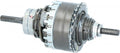 SHIMANO Getriebeeinheit für SG-C6001-8C 184 mm Achslänge inkl. Bremsarm und Staubkappe - 6001-8, 184 mm