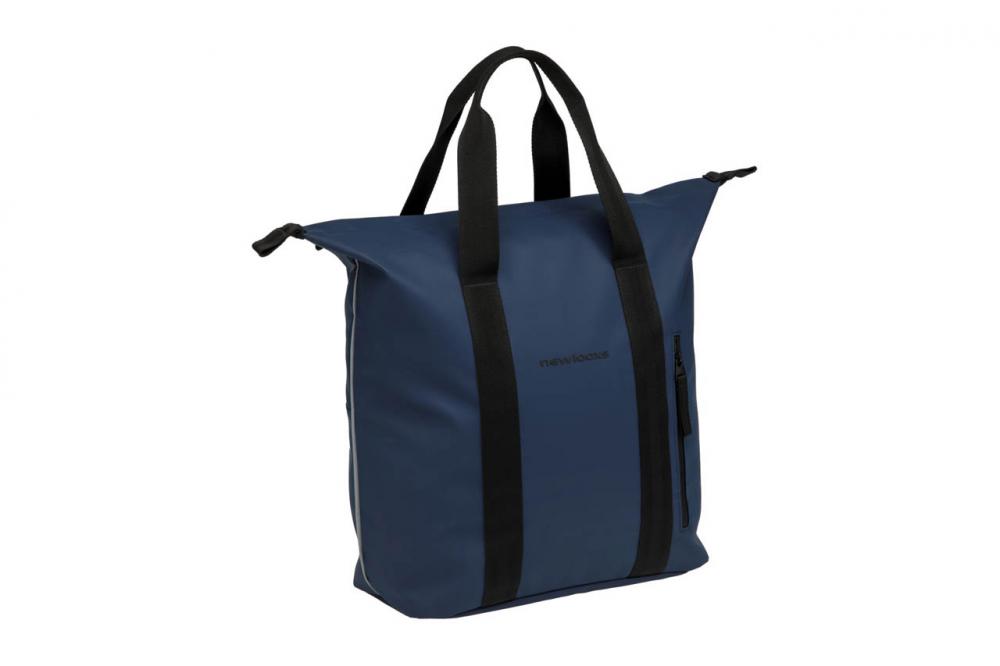 New Looxs Odense Kota Dark Blue 18L Blue - praktische Gepäckträger-Einkaufstasche