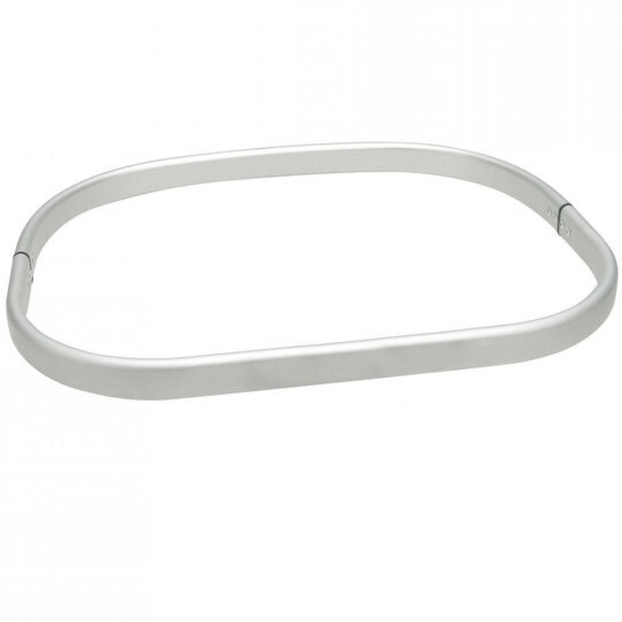 Reisenthel BIKEBASKET Ersatzbügel aus silbernem Aluminium, stabiler Tragebügel für Fahrradkorb.