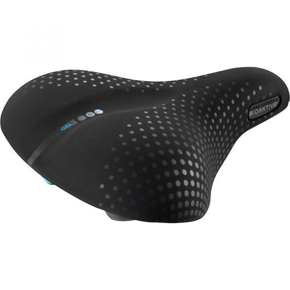 Selle San Marco Sattel City Gel 220 x 269 mm Schwarz - maximaler City-Komfort