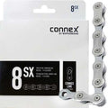 Connex Wippermann 8SX Schaltungskette 8-fach, 114 Glieder, Nickel, mit Connex Link.