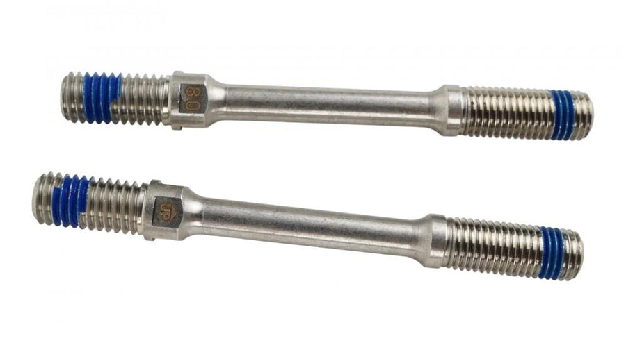 SHIV DISC Gewindebolzen Set M8x1.25 80mm - 2 Stück Scheibenbremsen Adapter