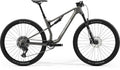 Merida NINETY-SIX 6000 warm slate grey(silver) S grau - schnelles Fully für XC & Marathon