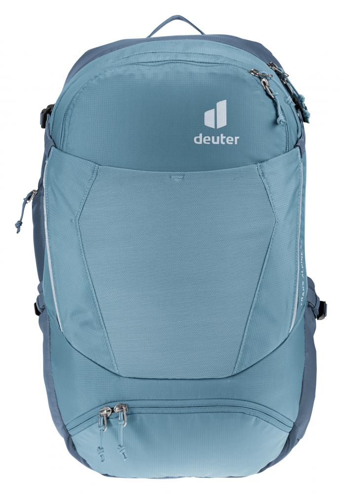 Deuter Trans Alpine 24 Fahrradrucksack 24L Atlantic/Ink - Alpenüberquerung & Biketouren
