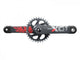 SRAM X01 Eagle Boost DUB Kurbelgarnitur 170 mm rot - leichte Performance fu?r 1x12-MTB-Antriebe