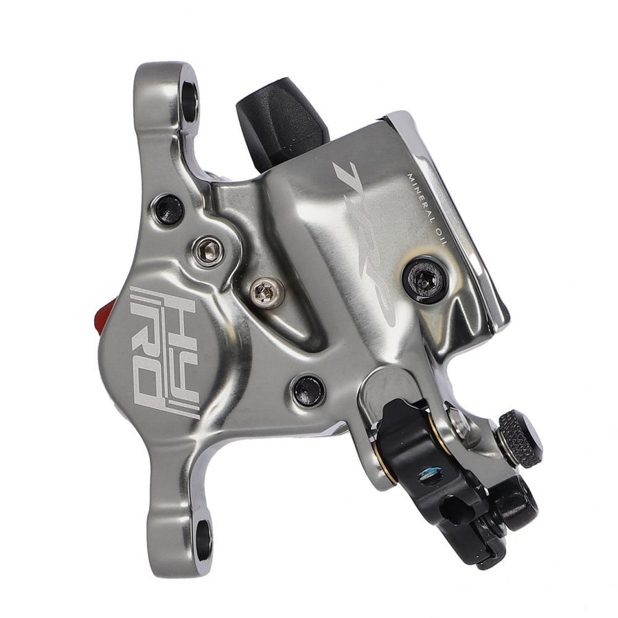 TRP Bremssattel HY/RD HD-C705 Flat Mount Grau poliert - zeitgemäße Bremskraft für Road & Cross